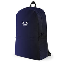 Debiutant Edge Indigo water-resistant unisex backpack