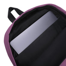 Debiutant Ascetic Wildberry water-resistant unisex backpack