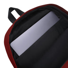Debiutant Edge Bloodberry water-resistant unisex backpack