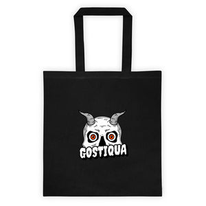 GOSTIQUA tote bag black/white